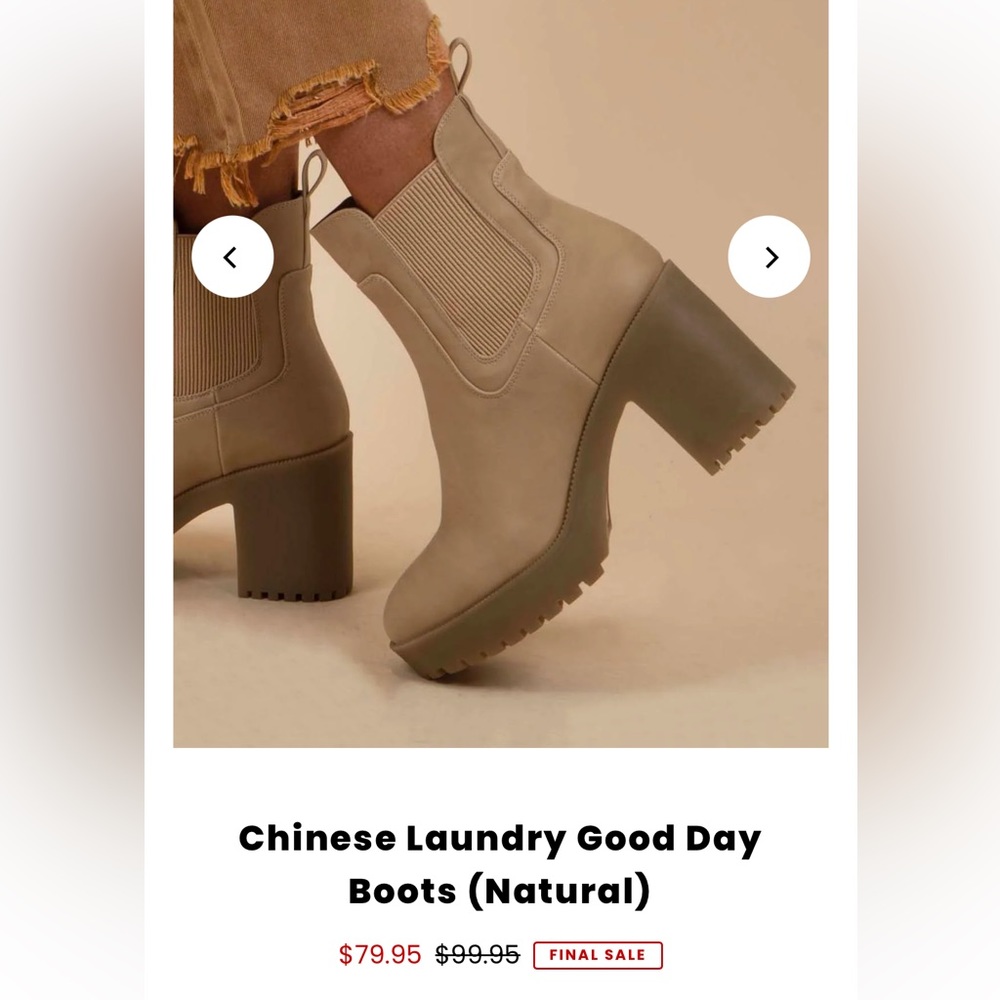 Chinese Laundry Good Day Boots